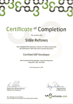 ASP Certification