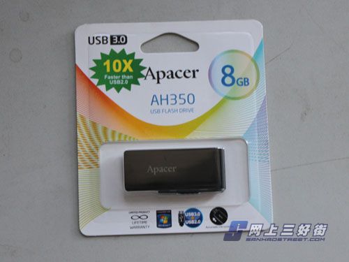 时尚小巧USB3.0 宇瞻AH350到货三好