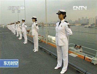 航母上女舰员约占5% 设置女舰员生活区
