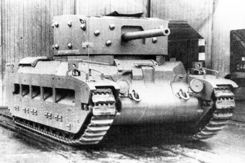 历史上的“玛蒂尔达”步兵坦克