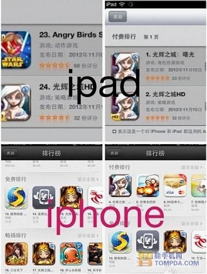 年度黑马《光辉之城》摘得AppStore第一桂冠