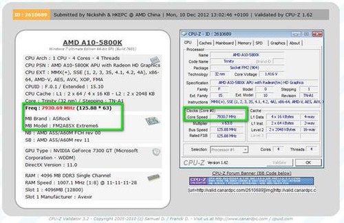 7.93GHz！华擎FM2A85X极限玩家6创超频新纪录 